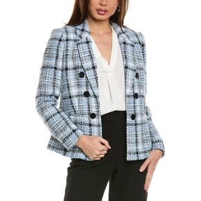 Jones New York's Womain Plaid Faux Jackted Dreadged Scedt