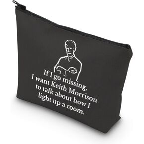 TSOTMO Dateline Podcast Gift Keith Dateline Lovers Gift True Crime Lover Makeup Bag (up a room)