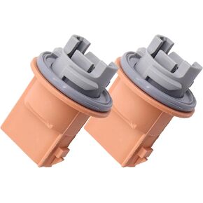HiSport 2U5Z-13411-SA 2PCS Turn Signal Lamp Socket Compatible with Ford Crown Victoria Escape F-150 250 350 450 550 Super Duty Fiesta Focus Freestyle Fusion Mustang Ranger, Lincoln MKZ, Mercury Marine