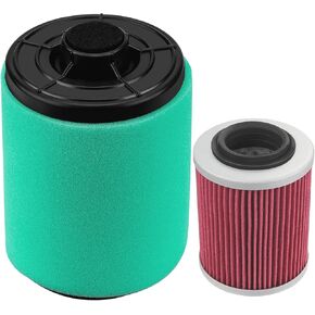 LOCOPOW 707800371 Air Filter for 2012-2023 Can Am Outlander 1000R 1000 800R 650 570 450 Max Renegade 1000R 1000 800R 850 570 500 4x4 With 420256188 Oil Filter