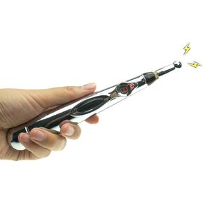 Electronic Acupuncture Pen Meridians,Meridian Acupuncture Massage Instrument – Acupuncture Meridian Pen,3-in-1Electronic Pain Relief Therapy