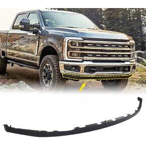 الصمام الأمامي السفلي لوحة فلاول سد الهواء السد الجوي ملاءمة لعام 2023 2024 2025 فورد F250 F350 Super Duty Shaseor Model فقط Matte Black Car Assembly PC3Z17626CA
