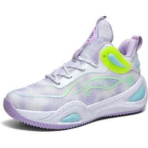 Womens Mens Basketball Shoes High Top Fashion Volleyball Sneakers Breathable Lace Up Non Slip Sport Outdoor Shoe for Unisex