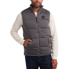 CANADA WEATHER GEAR Men's Vest - Cozy Full Zip Up Puffer Sweater Vest for Men - Men's Casual Vest (M-XXL)