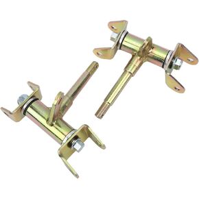 Qiilu Steering Knuckles, 2PCS Kart Front Steering Strut Knuckle Spindle for ATV UTV Quad Bike Parts