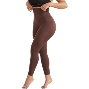 Women's Compression Leggings with Tummy Control and Butt Lifting, High-Waisted Capri Body Shaper