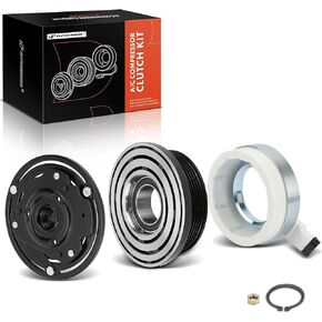 A-Premium Air Conditioner AC Compressor Clutch Kit Compatible with Chevrolet Astro 1996-2005 & GMC Safari 1996-2005