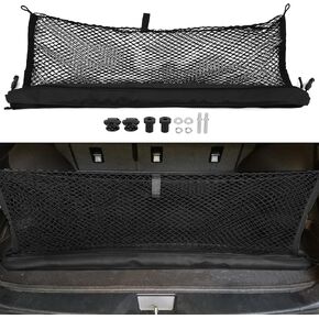 Rear Compartment Cargo Net Black Mesh F551SAN000 Compatible with 2020-2025 Subaru Outback