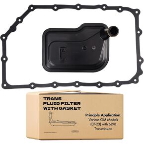Automatic 6L90 Transmission Filter and gasket kit - For Chevrolet EXPRESS 2500 3500 4500 Silverado 1500 2500 3500HD Suburban| For GMC Savana 2500 3500 Sierra Yukon XL Savana 4500| For Cadillac CTS