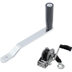 Upgraded Winch Handle, Universal Trailer Winch Handle, Comfort Grip, Black, 4.6 x 9.05 x 0.53 inches