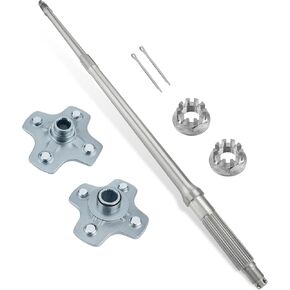 M MATI Rear Axle Shaft & Rear Left&Right Wheel Hub For Honda Rubicon 500 TRX500FA GPScape TRX500FGA TRX500FPA 2001-2011 42311-HR0-F00 42620-HN2-A20 42610-HN2-A20