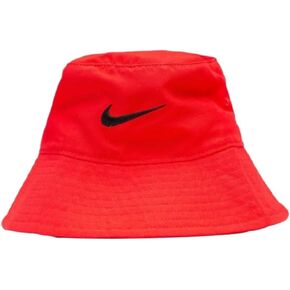 Nike Little Kids’ UPF 40+ Bucket Hat – Red – One Size Fits All (4-7)
