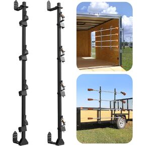 ELITewill 4 Place Weedeater Rack للمقطورات المفتوحة/المغلقة على رف Trimmer لمقاطع مشهد مشهد شاحنات الشاحن