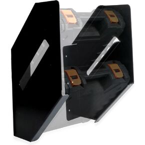 Small Parts Organizer Box Bracket Kit for Work Van Storage - Fits 3 Small 1.75-3 in. depth Tool Box Organizer, Wall Mount Shelving