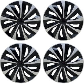 Hubcap Wheel Cover Cover Caps 16 inch مجموعة من 4 Wheel Rim Cover R16 لتويوتا فورد تويوتا فولكس واجن تشيفي هوندا مازدا دودج