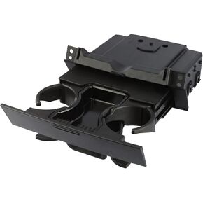 Tqponly Dashboard Cup حامل إدراج صينية رماد أسود متوافق مع 2004-2008 Ford F150 Accessories Replactory 6L3Z-1504810-AA