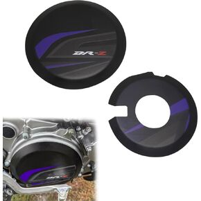 JFG Racing Engine Cover Cover CNC CNC Aluminium Clutch Saver Guard for DRZ 400E DRZ400S DRZ400SM -BLLACK/Blue