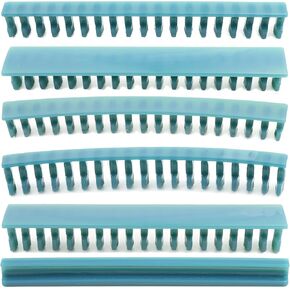 6Pcs Blue Nylon Glue Tabs - Automotive Dent Pulling Tabs for Paintless Dent Repair, for Slide Hammer Kit & Long Damage Removal Tools (Durable Consumables)