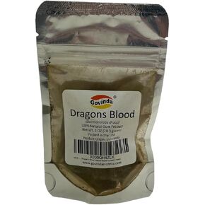 Govinda - Dragon's Dragon's Natural Tree Tree Sap Incense - 1 أوقية