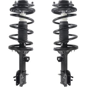 MOSTPLUS Pair Front Complete Strut Assembly 171435 171436 Compatible with 2001-2006 Hyundai Santa Fe 4WD FWD Coil Spring Shock Absorbers