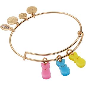 Alex و ANI PEEPS® Bunny Multi-Charm Bangle