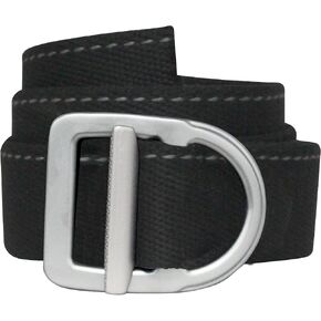 Bison Designs Delta Belt - by - Light Duty 38mm - USA Made - Stitch XL ، Black ، حتى 46 "