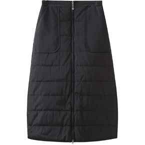 المرأة المعزولة أسفل التنورة الشتوية الشتاء الدافئة السحاب الأمامية مبطنة مبطنة مبطن تنورة مع جيوب in Kuwait