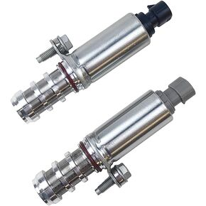 VVT Intake & Exhaust Camshaft Position Actuator Solenoid Valve | Fit for GM Chevy Equinox Malibu Cobalt HHR, GMC Terrain, Buick Regal, Pontiac G6, Saturn, Saab 2.0L 2.2L 2.4L | OE# 12655421 12655420