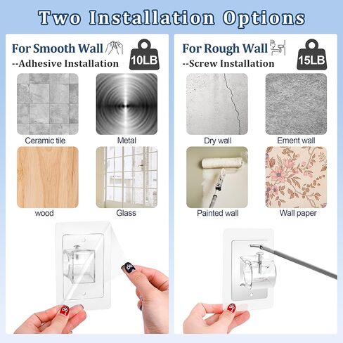 6PCS No Drill Curtain Rod Brackets,Self Adhesive Curtain Rod Holder No Drilling,Renter Friendly Drapery Rod Hook,Nail Free Adjustable Non Screw Draper Pole for Apartment Window Wall Door Ceiling Mount in Kuwait