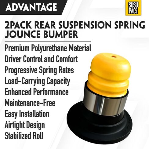 20838485 2Pack Rear Suspension Spring Jounce Bumper Fit For Buick Enclave 2008-2017 For Chevy Traverse 2009-2017 For GMC Acadia 2007-2016 For Saturn Outlook 2007-2009 in Kuwait