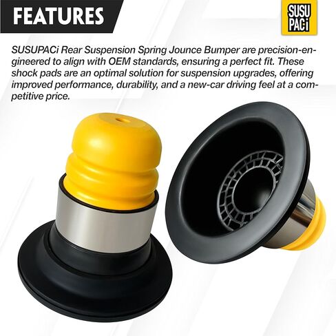 20838485 2Pack Rear Suspension Spring Jounce Bumper Fit For Buick Enclave 2008-2017 For Chevy Traverse 2009-2017 For GMC Acadia 2007-2016 For Saturn Outlook 2007-2009 in Kuwait