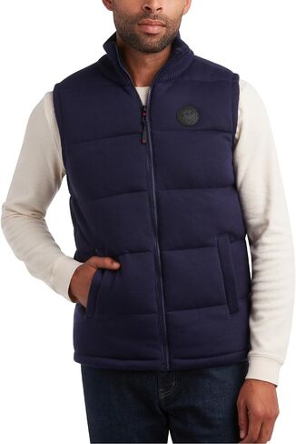 CANADA WEATHER GEAR Men's Vest - Cozy Full Zip Up Puffer Sweater Vest for Men - Men's Casual Vest (M-XXL) in Saudi Arabia