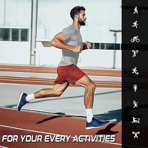 رجال تبريد مريح مناسب القمصان الرياضية الخيزران Viscose مضاد الرائحة الرطوبة فتيل التمرين in Kuwait