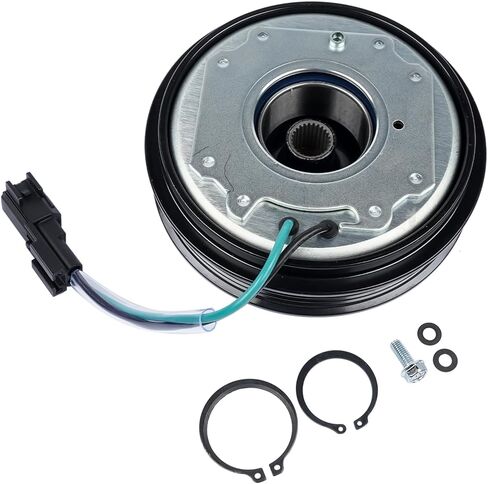 AC ضاغط القابض بديل لـ Chevy Silverado 1500 2500 6cyl 8cyl 4.3l 5.3L 6.2L Pulley Hub Coil Bearing 23505629 15-40545 in Saudi Arabia