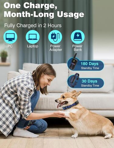Dog Training Collar, 3300Ft Auto Bark and Training Collar Combo with Beep, Vibration, Static and Auto Bark Mode, Rechargeable Bark Collar with Remote, IPX7 Anti Bark Collar for All Breeds Dogs in Saudi Arabia