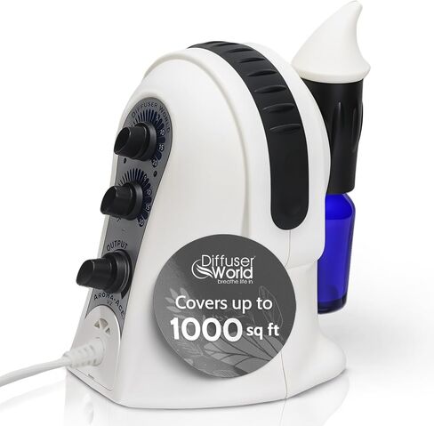: Aroma-Ace Essential Oil Atomizing Diffuser, State of The Art Therapeutic Benefits, 110 Volt United States Version in Saudi Arabia