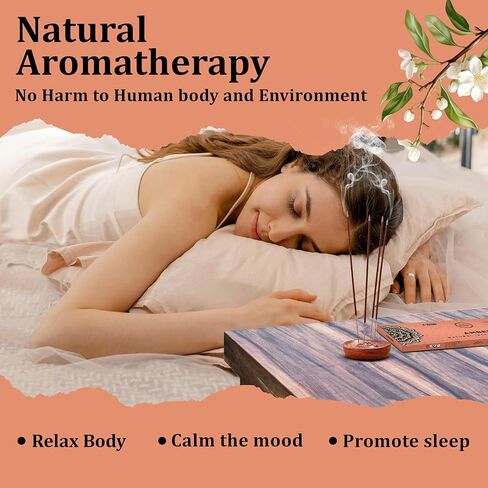 Raajsee Oudh Incense Sticks, 100%-Natural Charcoal Free Organic Non Toxic Clean Burning Handmade Insence Sticks 100 gm Pack, Meditation Gifts – Spritual Cleansing in Kuwait