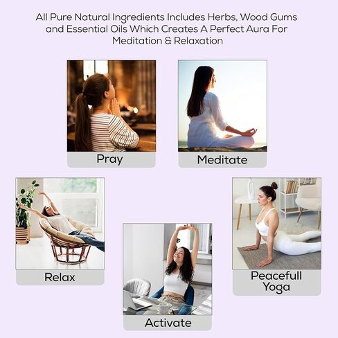 Raajsee Oudh Incense Sticks, 100%-Natural Charcoal Free Organic Non Toxic Clean Burning Handmade Insence Sticks 100 gm Pack, Meditation Gifts – Spritual Cleansing in Kuwait