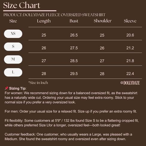Womens Oversized Crewneck Sweatshirt Fleece Long Sleeve Hoodies Pullover in Saudi Arabia