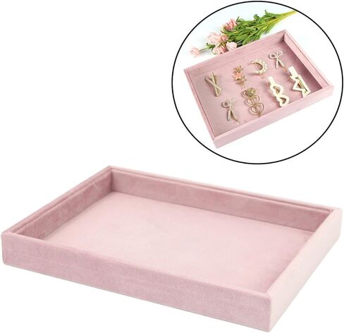 Dynwave Jewelry Organizer Jewelry Drigher INSERT HAND VELVET VELVET DOWNEDREADRY DISTRED STORGING in Kuwait