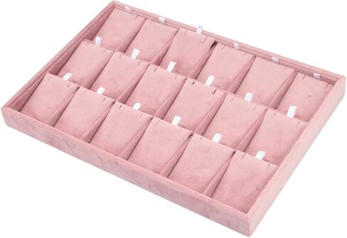 DYNWAVE Jewelry Organizer Jewelry Drawer Insert High End Velvet Jewelry Display Holder Jewelry Storage for Home Gifts for Girls Women in Saudi Arabia