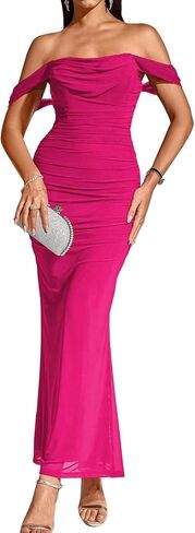 MOEENCN Bodycon Long Dress for Women Sexy Summer Sleeveless Ribbed Slip Elegant Evening Party Maxi Dresses in Saudi Arabia