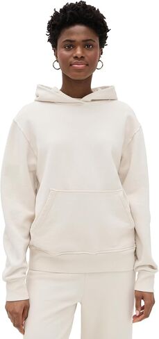 perfectwhitetee Women's Kourtney French Terry Hoodie in Saudi Arabia