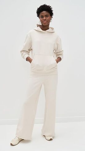 perfectwhitetee Women's Kourtney French Terry Hoodie in Saudi Arabia