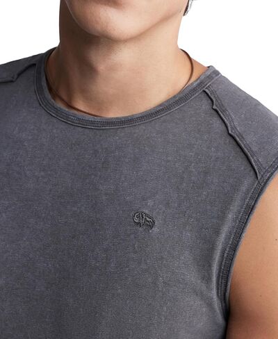 Buffalo David Bitton Men's Sleeveless Slub Tank in Saudi Arabia