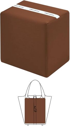 Picotin 18 Bag Pillow Shaper, Purse Handbag Shaper Insert Compatible with Hermes Picotin Bags, Silky Satin Surface and Soft Memory Foam Inner (Gold, Picotin18) in Saudi Arabia