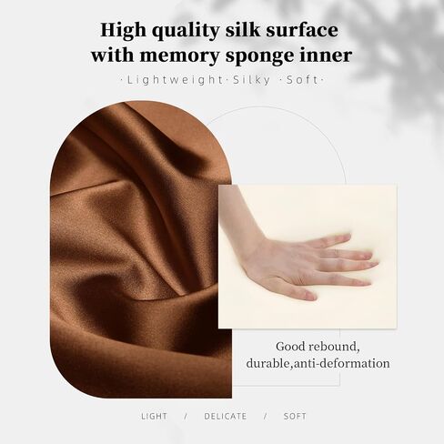 Picotin 18 Bag Pillow Shaper, Purse Handbag Shaper Insert Compatible with Hermes Picotin Bags, Silky Satin Surface and Soft Memory Foam Inner (Gold, Picotin18) in Saudi Arabia