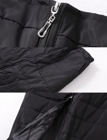 المرأة المعزولة أسفل التنورة الشتوية الشتاء الدافئة السحاب الأمامية مبطنة مبطنة مبطن تنورة مع جيوب in Kuwait