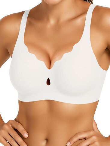 Gailife Wireless Bras for Women No Underwire Wave Push Up Seamless Full Coverage Womens Bralettes Everyday Bra in Kuwait