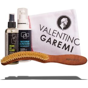 VALENTINO GAREMI Hat Care Set – All Materials Cleaning & Protection Kit – Stain Remover | Marks Eliminators | Waterproof & Weather Protect for Fedora Hats Panama Derby Newsboy Cowboy